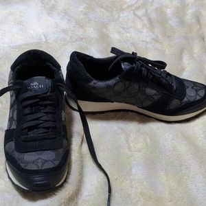 COACH Black/Dark Grey Sneakers